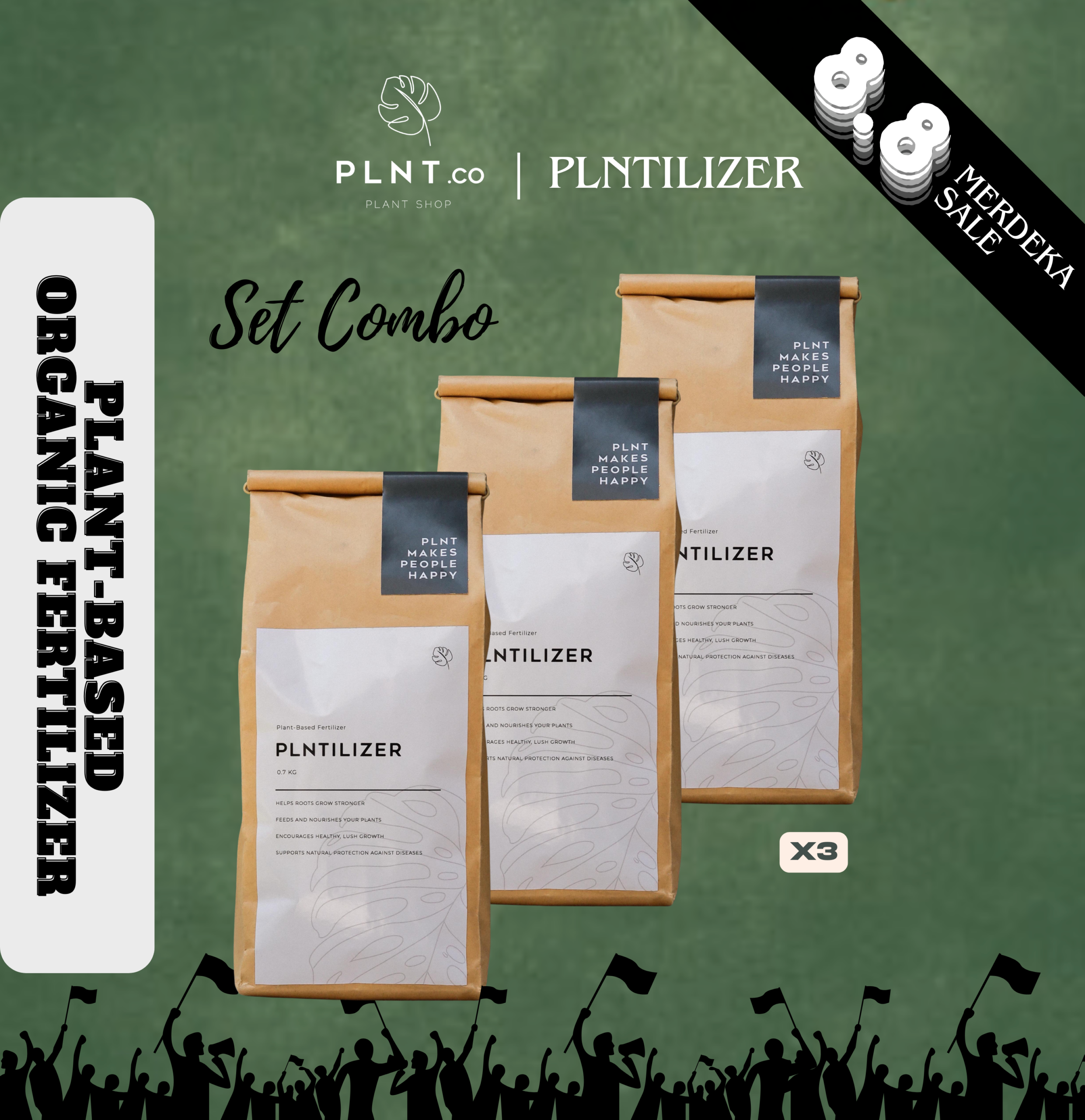 PLNTilizer 700g by PLNT.co/ Plant-based Organic Fertilizer - Image 8