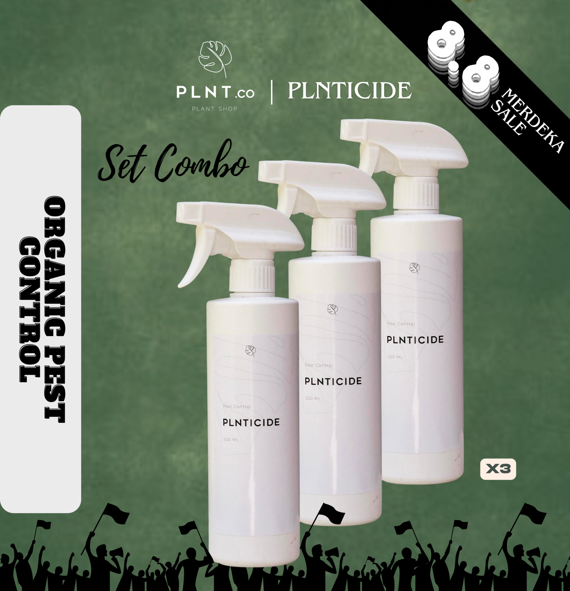 PLNTicide 500ml by PLNT.co/ Organic Pest Control Spray (pesticide) - Image 9