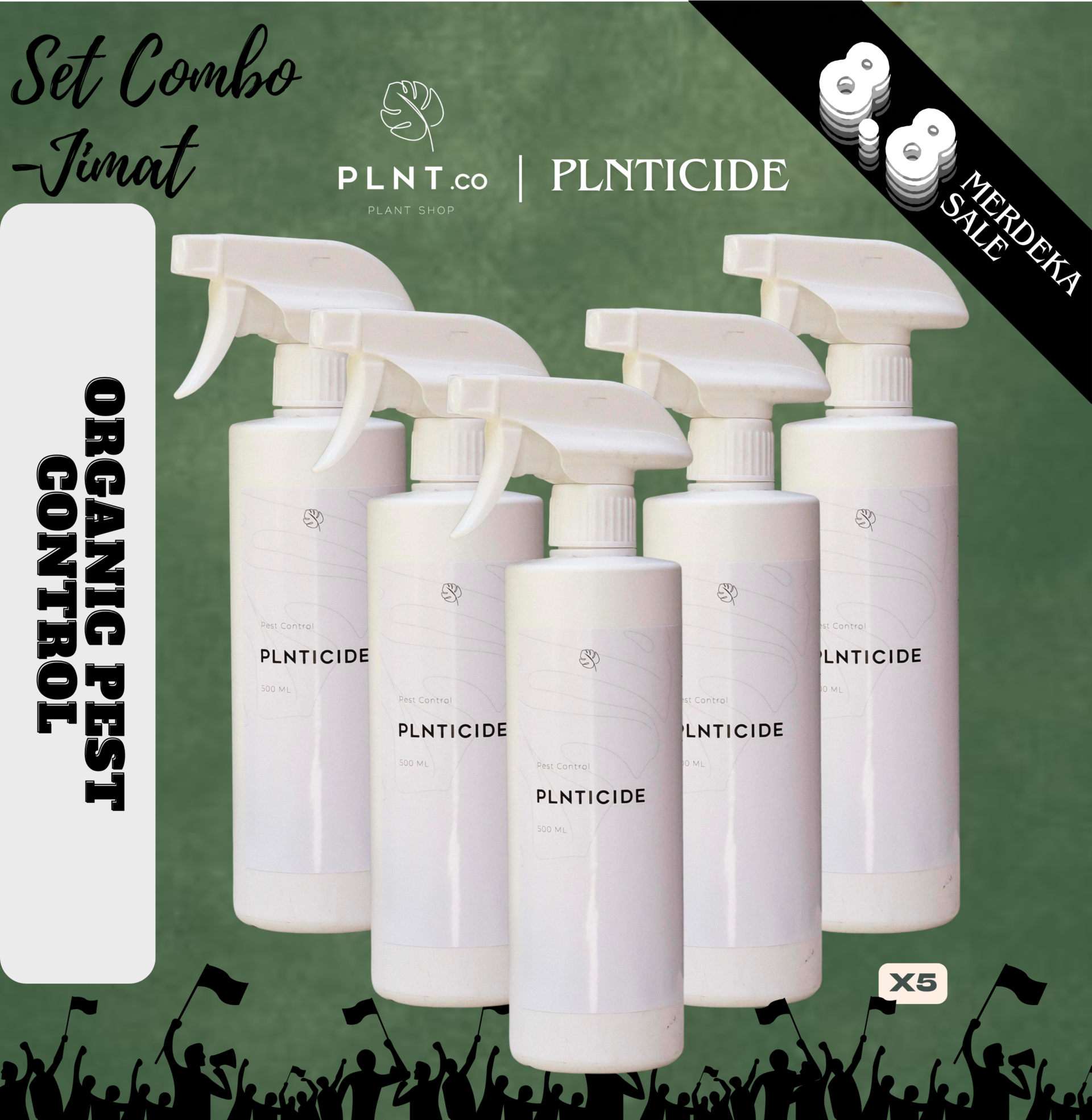 PLNTicide 500ml by PLNT.co/ Organic Pest Control Spray (pesticide) - Image 10