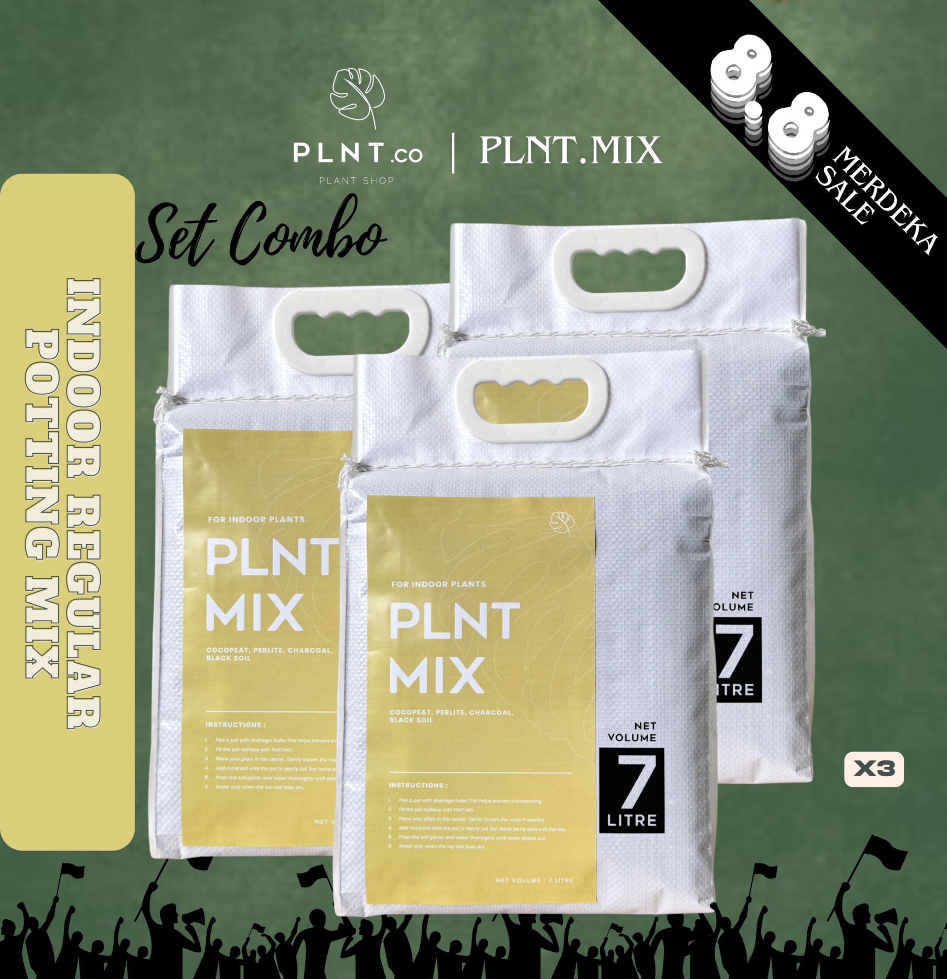 PLNT.Mix 7L by PLNT.co/ Indoor Potting Mix - Image 7