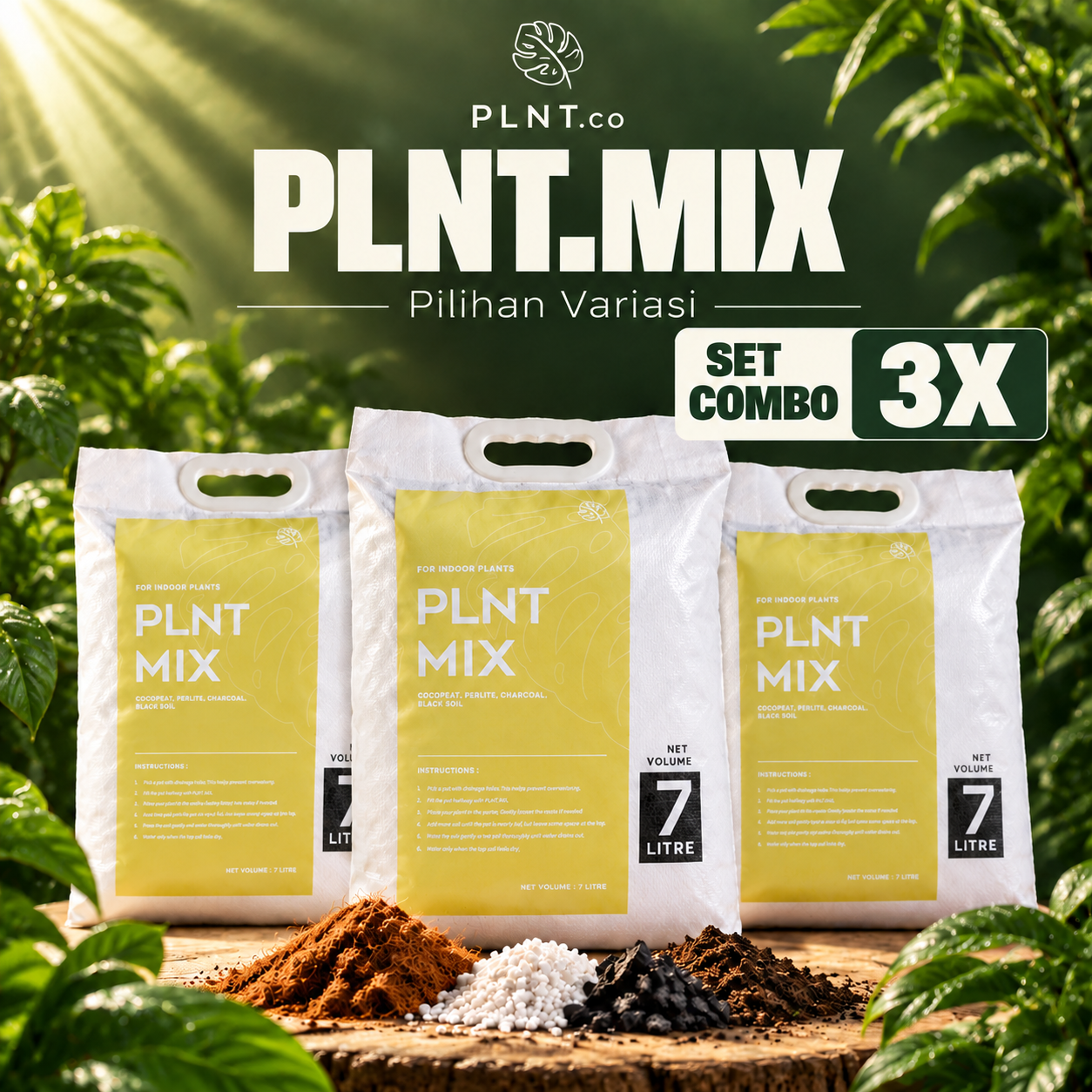 PLNT.Mix 7L by PLNT.co/ Indoor Potting Mix - Image 9