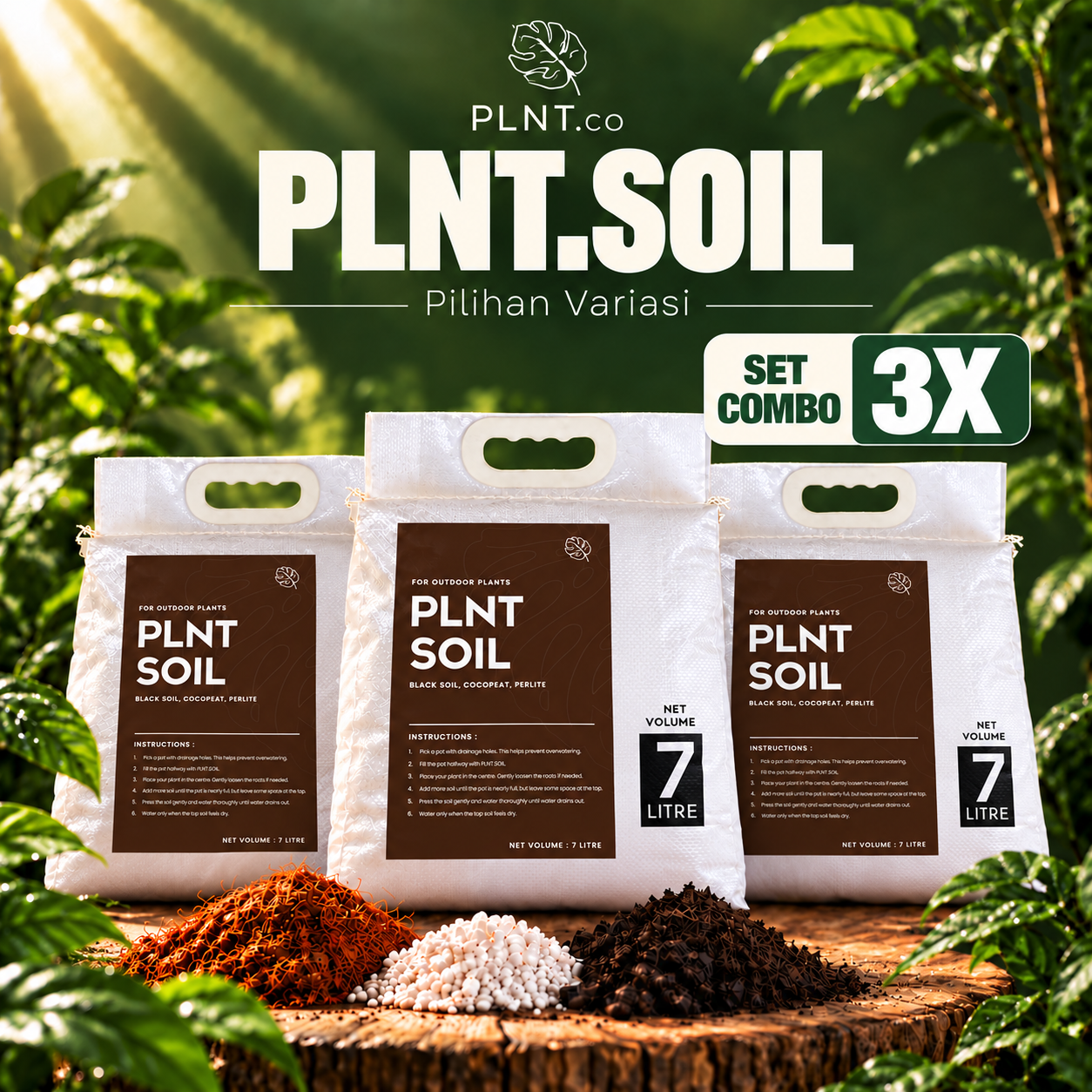 PLNT.Soil 7L by PLNT.co/ Outdoor Potting Mix - Image 7