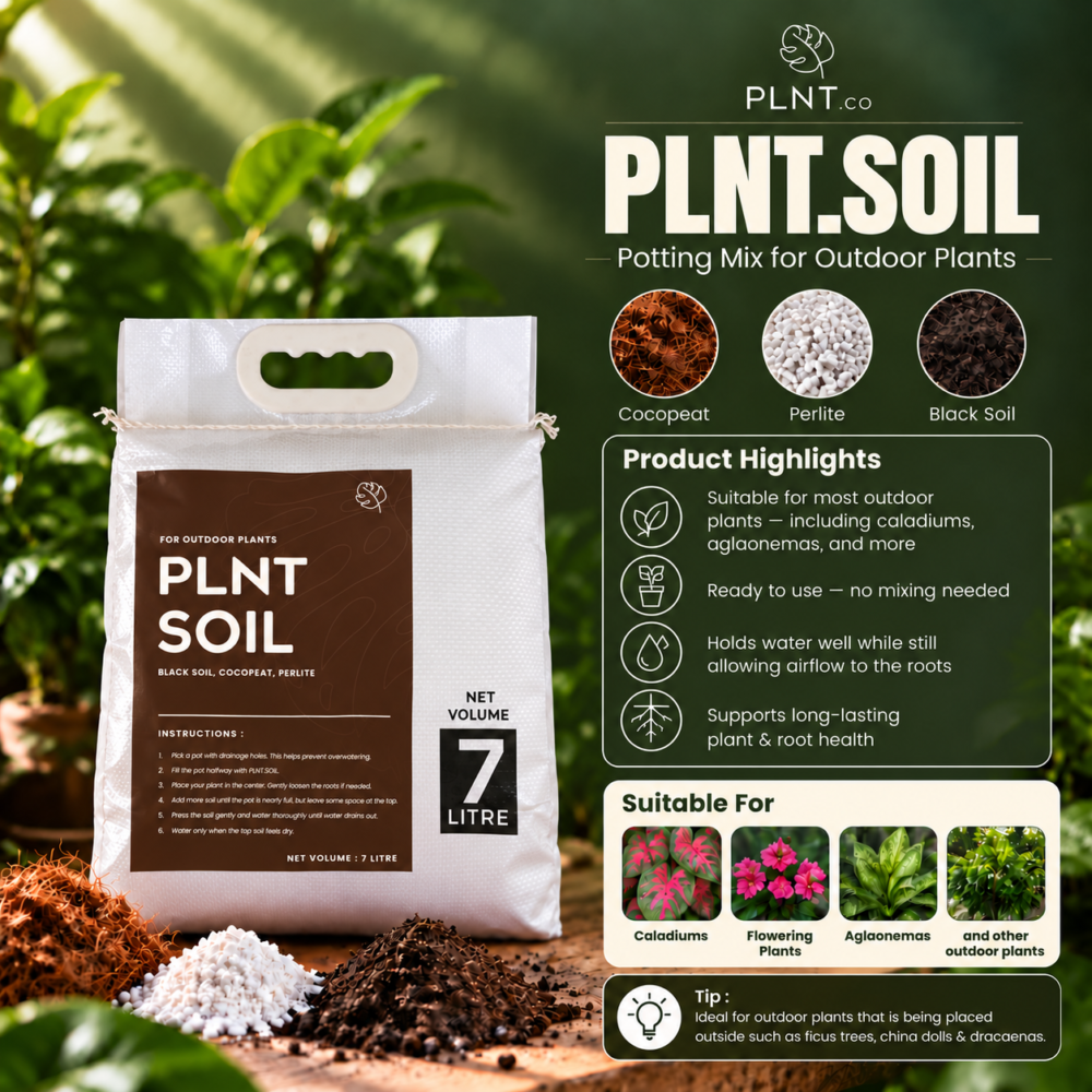 PLNT.Soil 7L by PLNT.co/ Outdoor Potting Mix