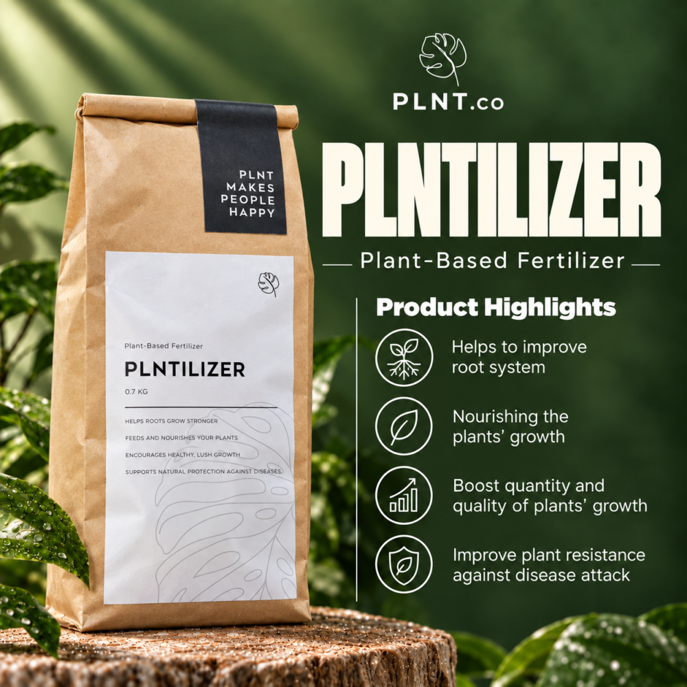PLNTilizer 700g by PLNT.co/ Plant-based Organic Fertilizer