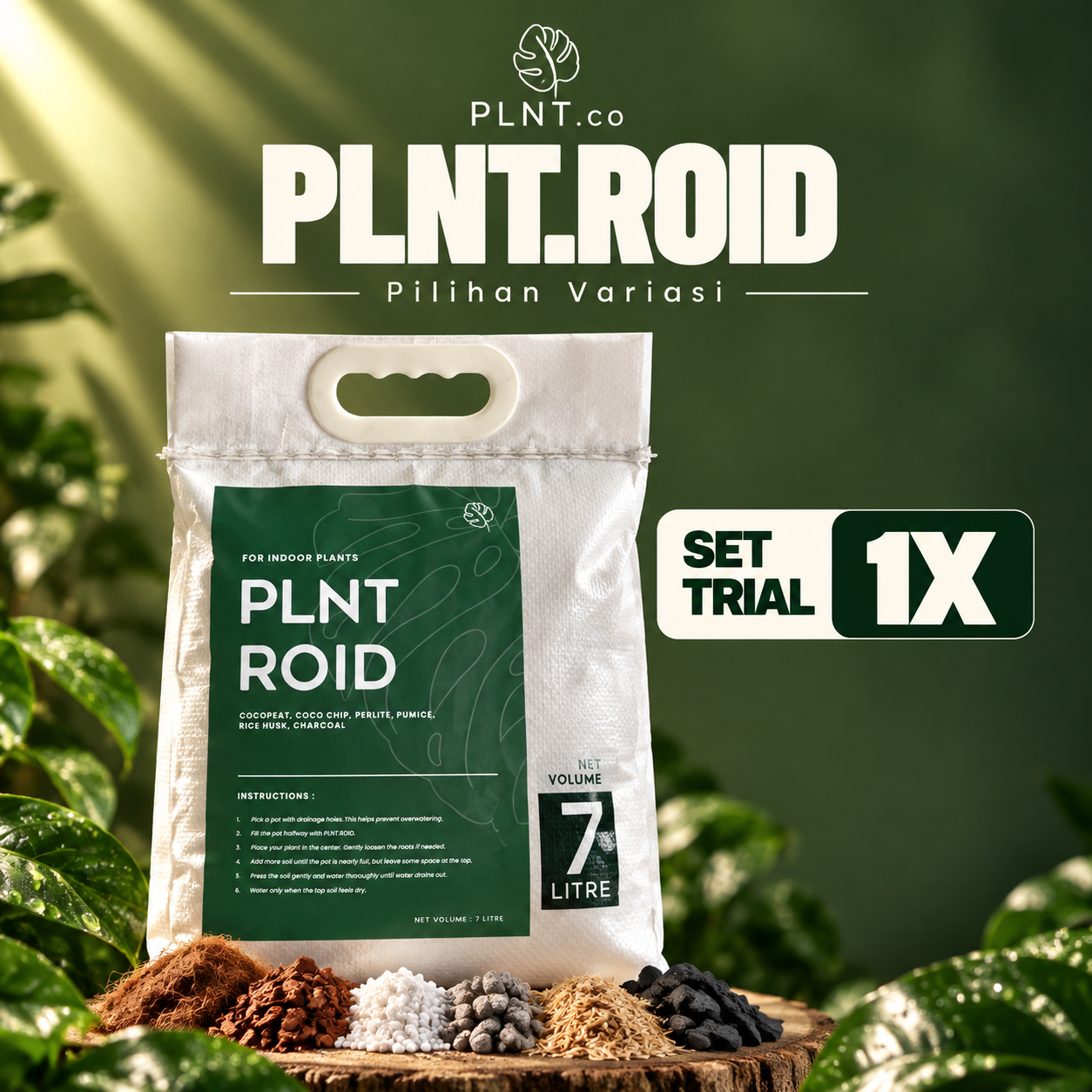 PLNT.Roid 7L by PLNT.co/ Aroid Potting Mix - Image 10